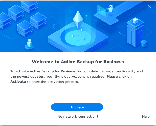 本地激活 Synology Drive 